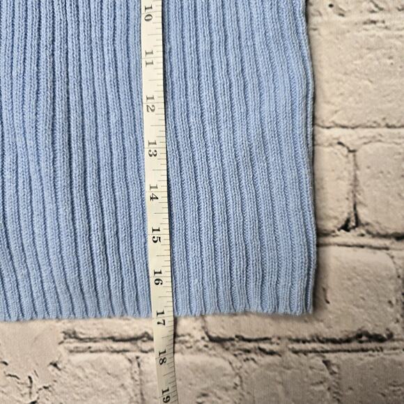 Vintage RK Originals Ramie Cotton Blue Short Sleeve Small Button Cardigan Size 6 - Picture 10 of 10